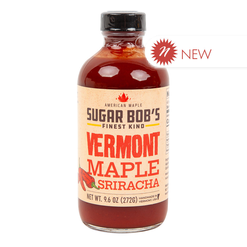 Wholesale Sugar Bob'S Vermont Maple Sriracha Hot Sauce 9.6 Oz Bottle- Bulk