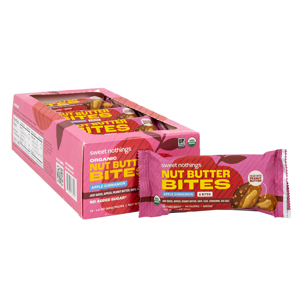 Wholesale Sweet Nothings - Apple Cinnamon Nut Bites - 1.4Oz- Bulk