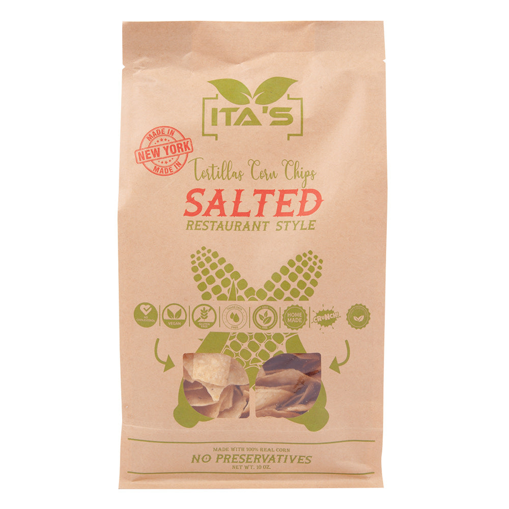 Wholesale Ita’S Tortillas Salted Corn Chips 10 Oz Bag- Bulk