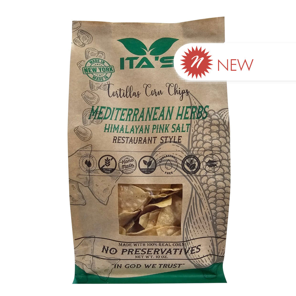 Wholesale Ita'S - Tortilla Corn Chips - Mediterranean - 10Oz- Bulk