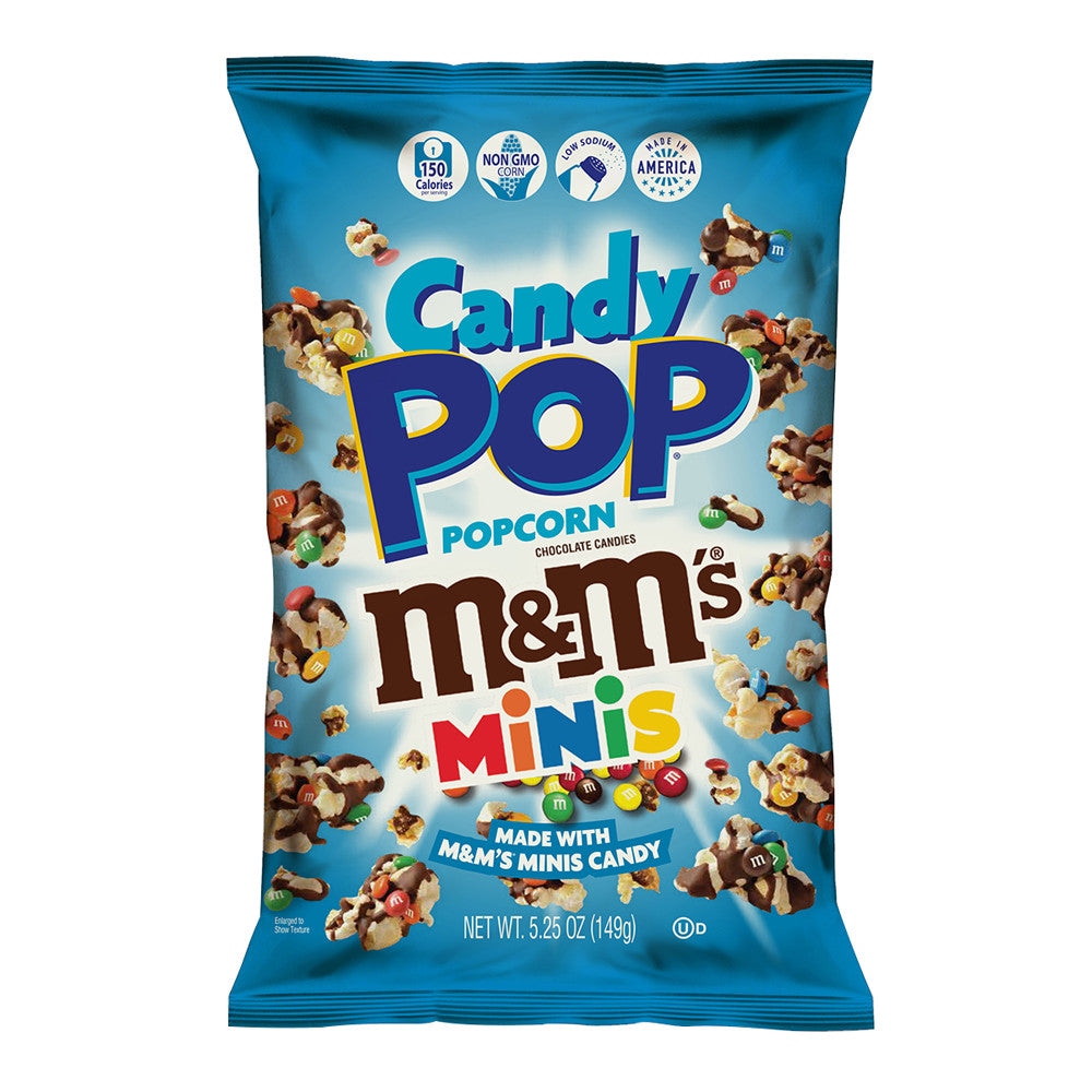 Wholesale Candy Pop M&M'S Popcorn 5.25 Oz Bag- Bulk