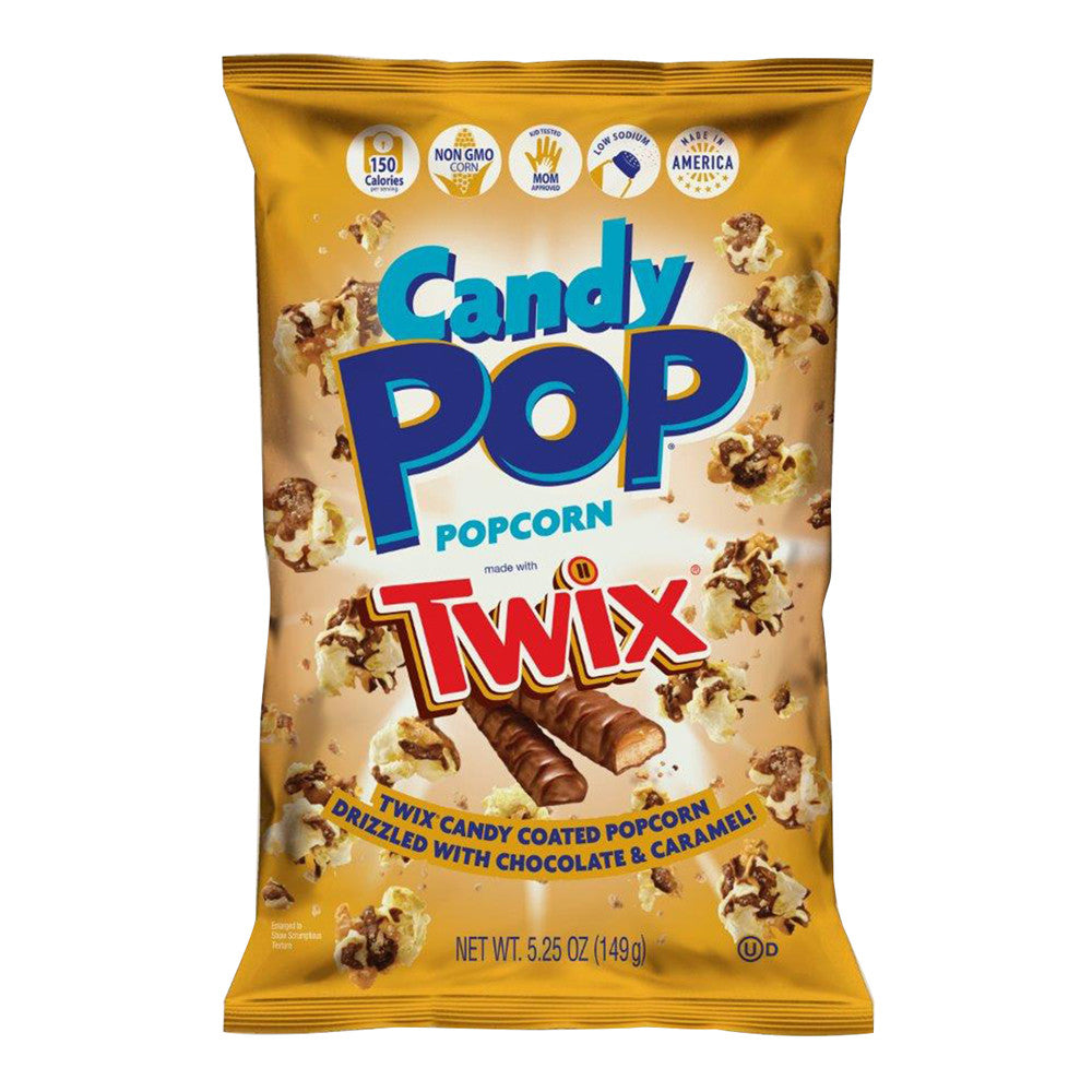 Candy Pop Twix Popcorn 5.25 Oz Bag