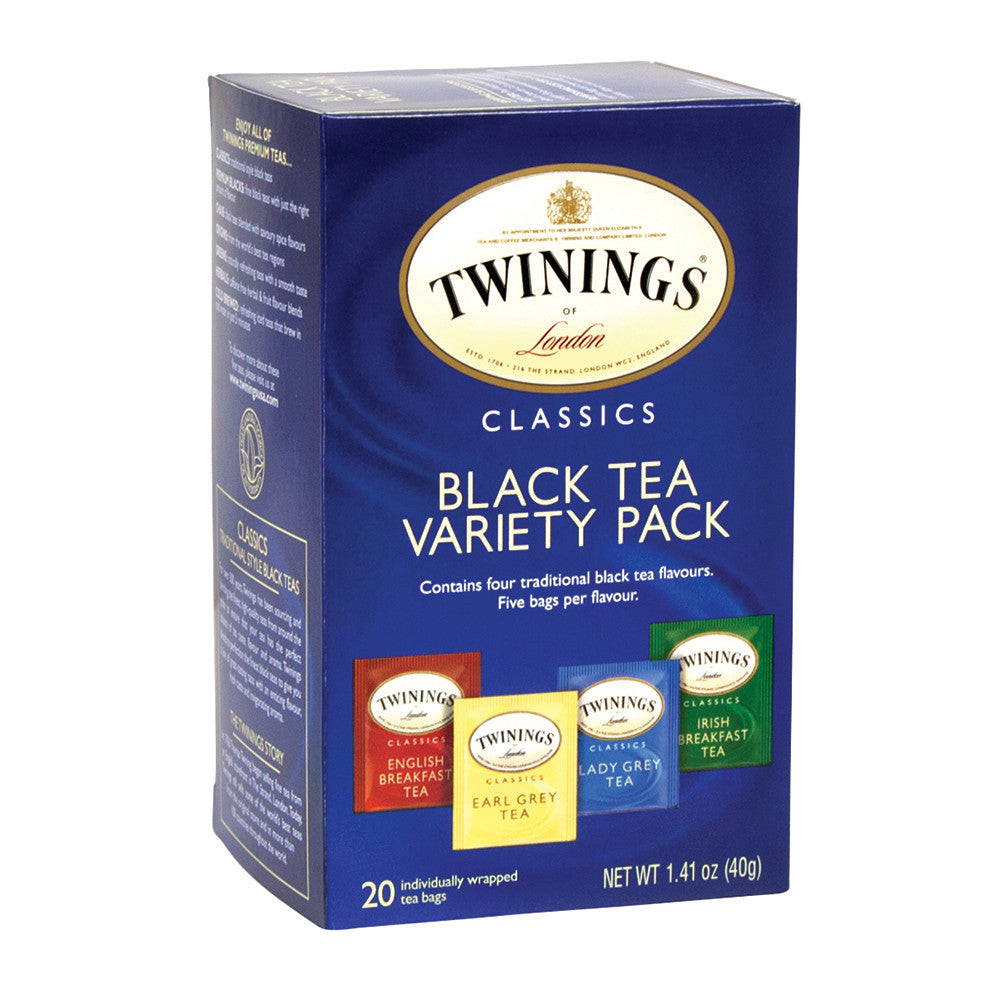 Wholesale Twinings Black Tea Variety Pack 20 Ct Box- Bulk
