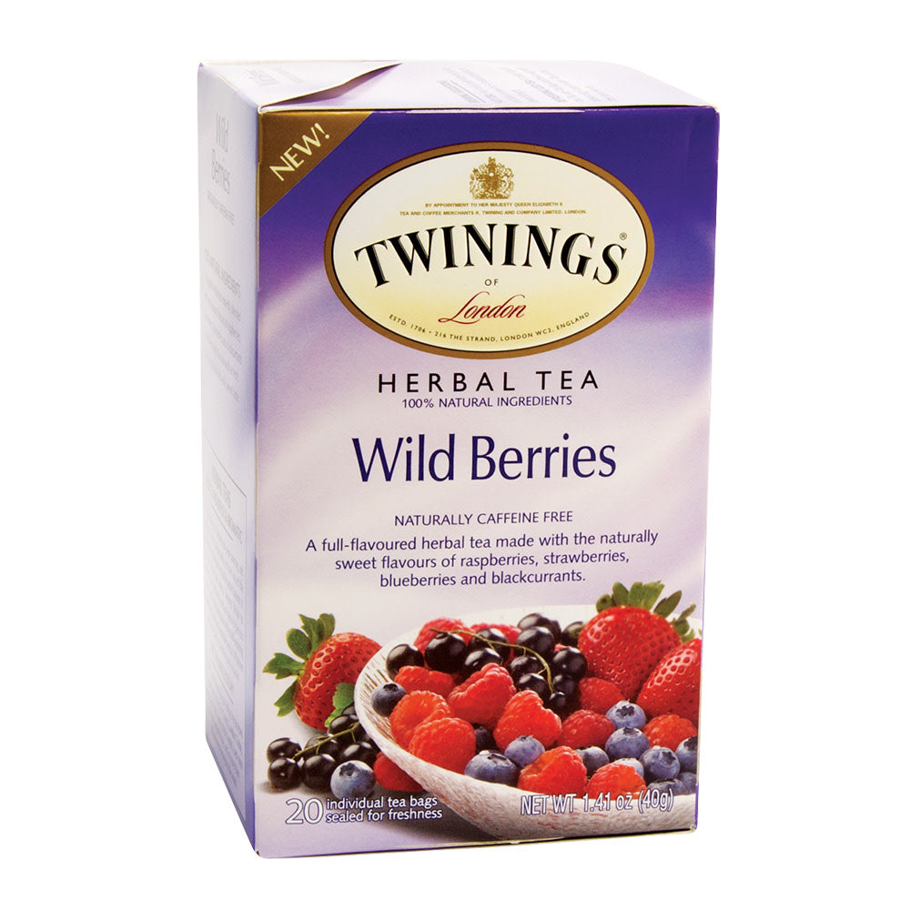 Wholesale Twinings Wild Berries Tea 20 Ct Box- Bulk