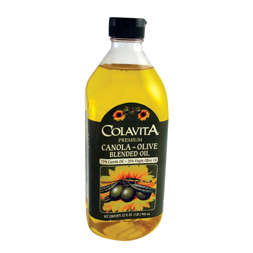 Colavita Canola Olive Blended Oil 32 Oz Bottle