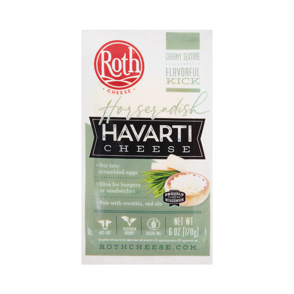 Horseradish Havarti Cuts Cheese 6 OZ