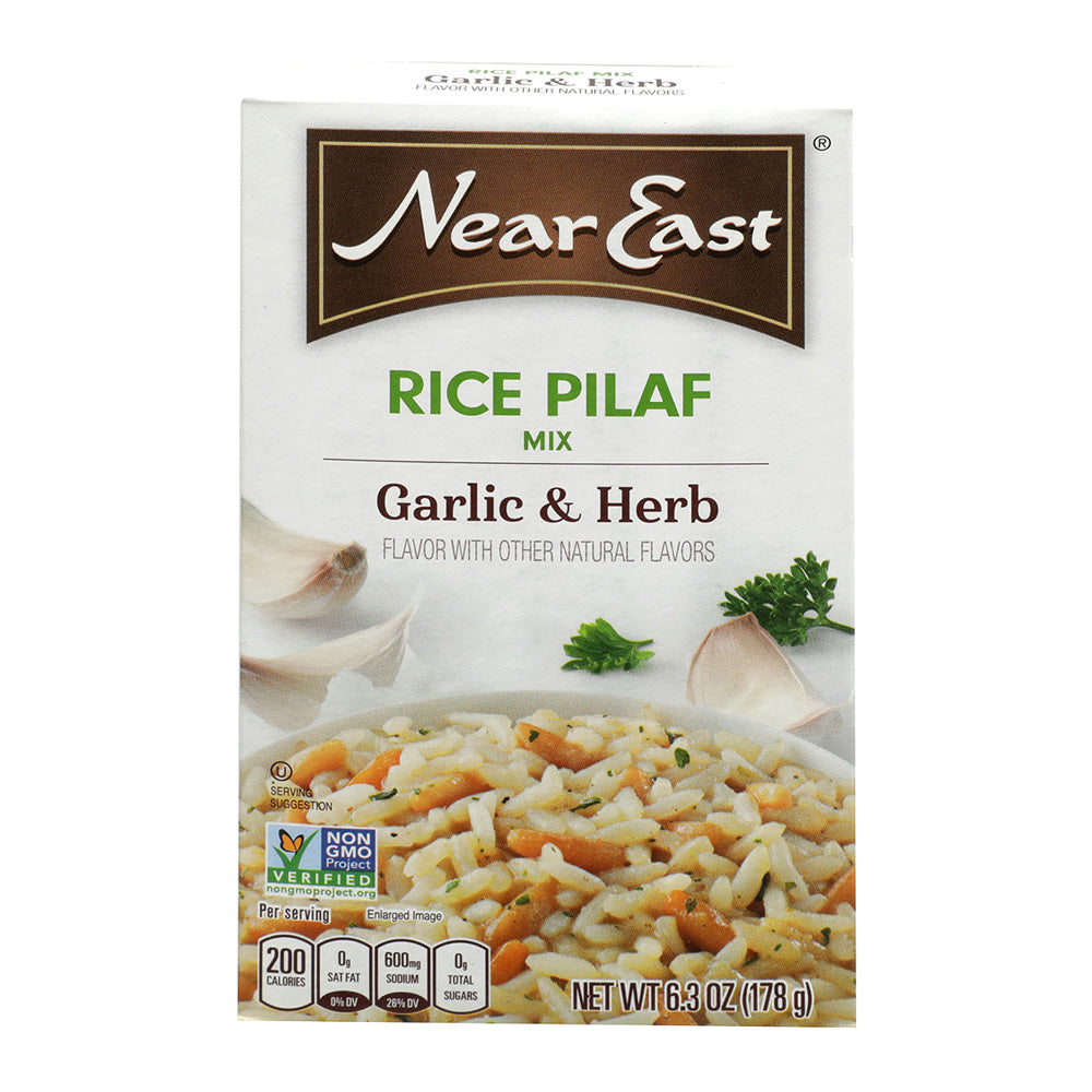 Wholesale Near East Garlic And Herb Rice Pilaf 6.3 Oz Box- Bulk
