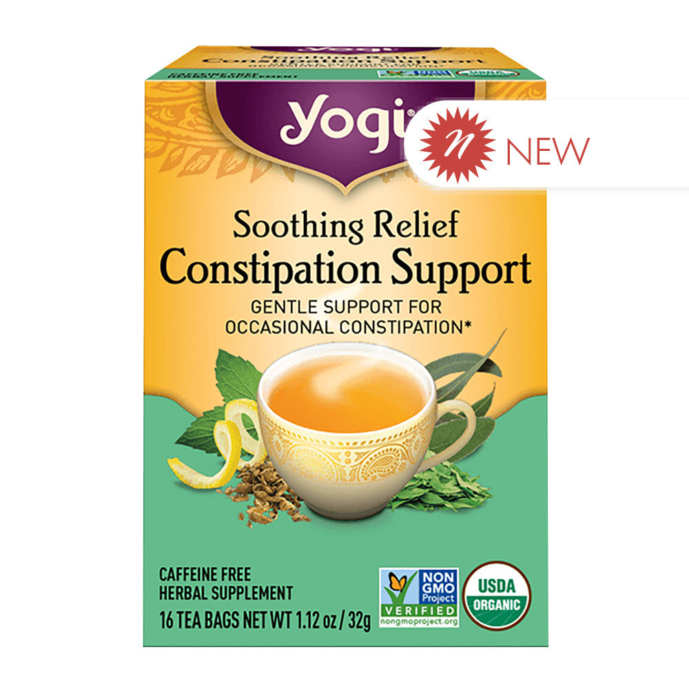 Wholesale Yogi Tea - Soothing Relief Constipation Supp16Ct- Bulk