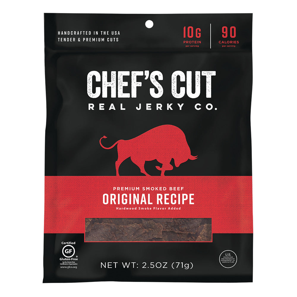 Chef'S Cut Original Beef Jerky 2.5 Oz Bag