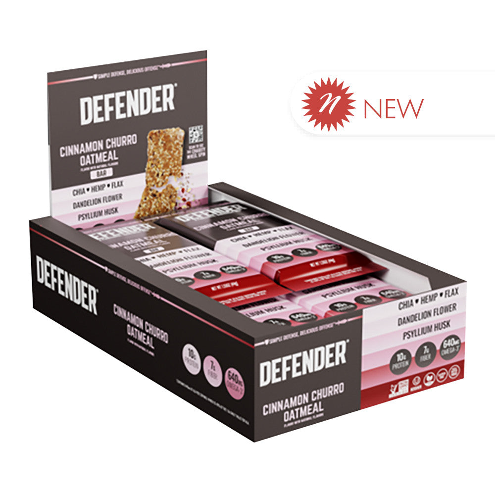 Wholesale Defender - Cinchurro Oatmeal Bar - 1.55Oz- Bulk