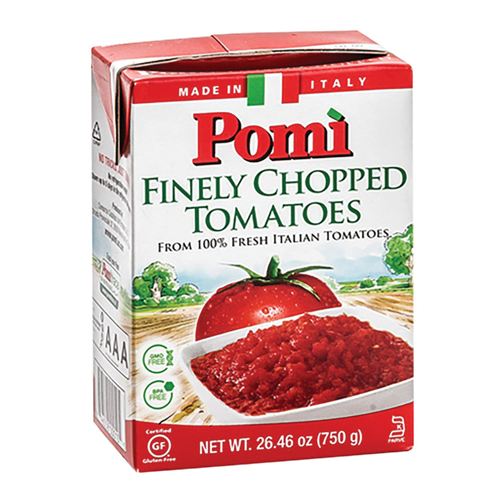 Wholesale Pomi Finely Chopped Tomatoes 26.46 Oz- Bulk
