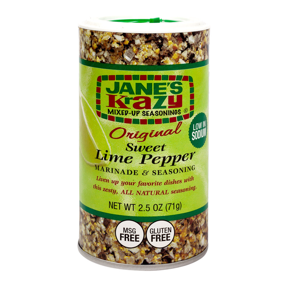 Wholesale Jane'S Krazy Mixed Up Sweet Lime Pepper 2.5 Oz Shaker- Bulk
