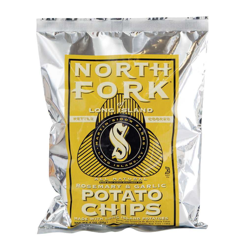 Wholesale North Fork Rosemary And Garlic Potato Chips 2 Oz Bag- Bulk