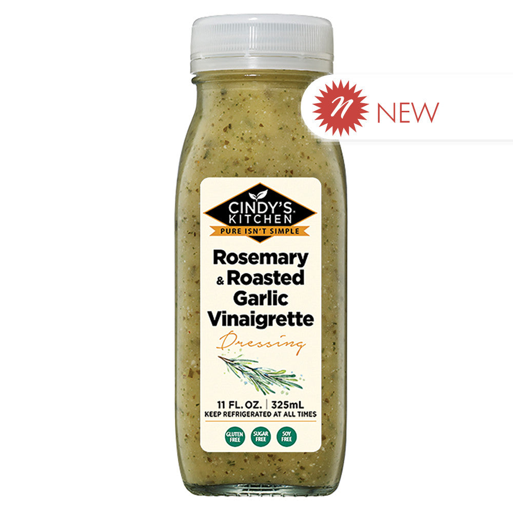 Wholesale Cindy'S Rosemary & Roasted Garlic Vinaigrette Dressing 11 Oz Bottle- Bulk