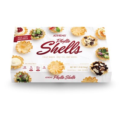 Wholesale Athens Phyllo Shells 1.9Oz (54G) Tray- Bulk