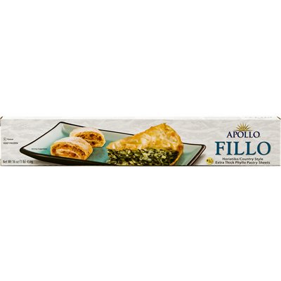 Wholesale Apollo Country Style #10 Fillo 1lb box- Bulk