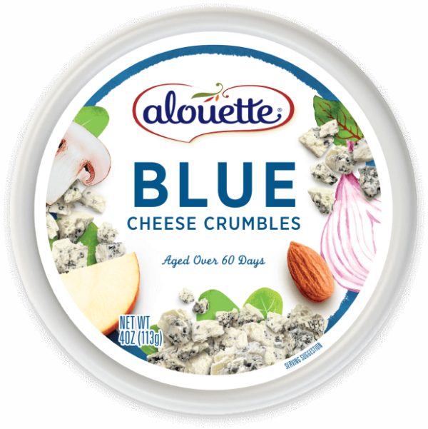 Alouette Crumbles Blue Cheese 4oz 12ct
