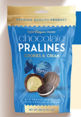 BeeMax Milk Chocolate Pralines With Cookies & Cream – 3.5 Oz