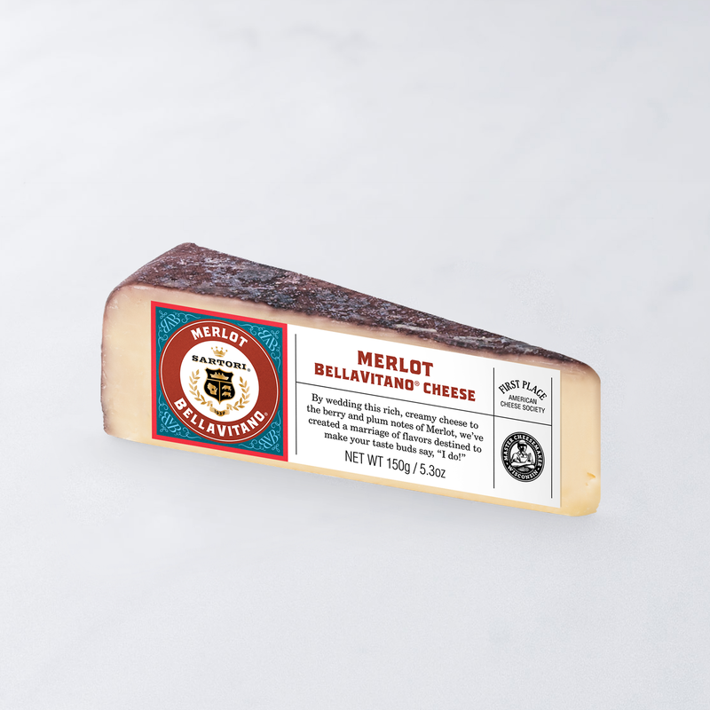 Merlot Bellavitano Wedges Cheese 5.3 OZ