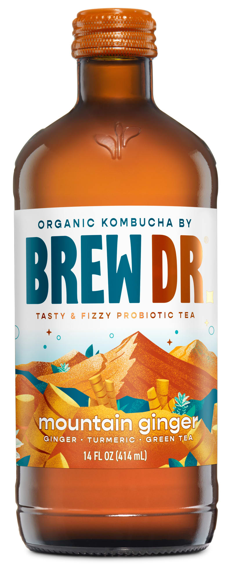 Wholesale Brew Dr 12/14 Oz Mountain Ginger- Bulk