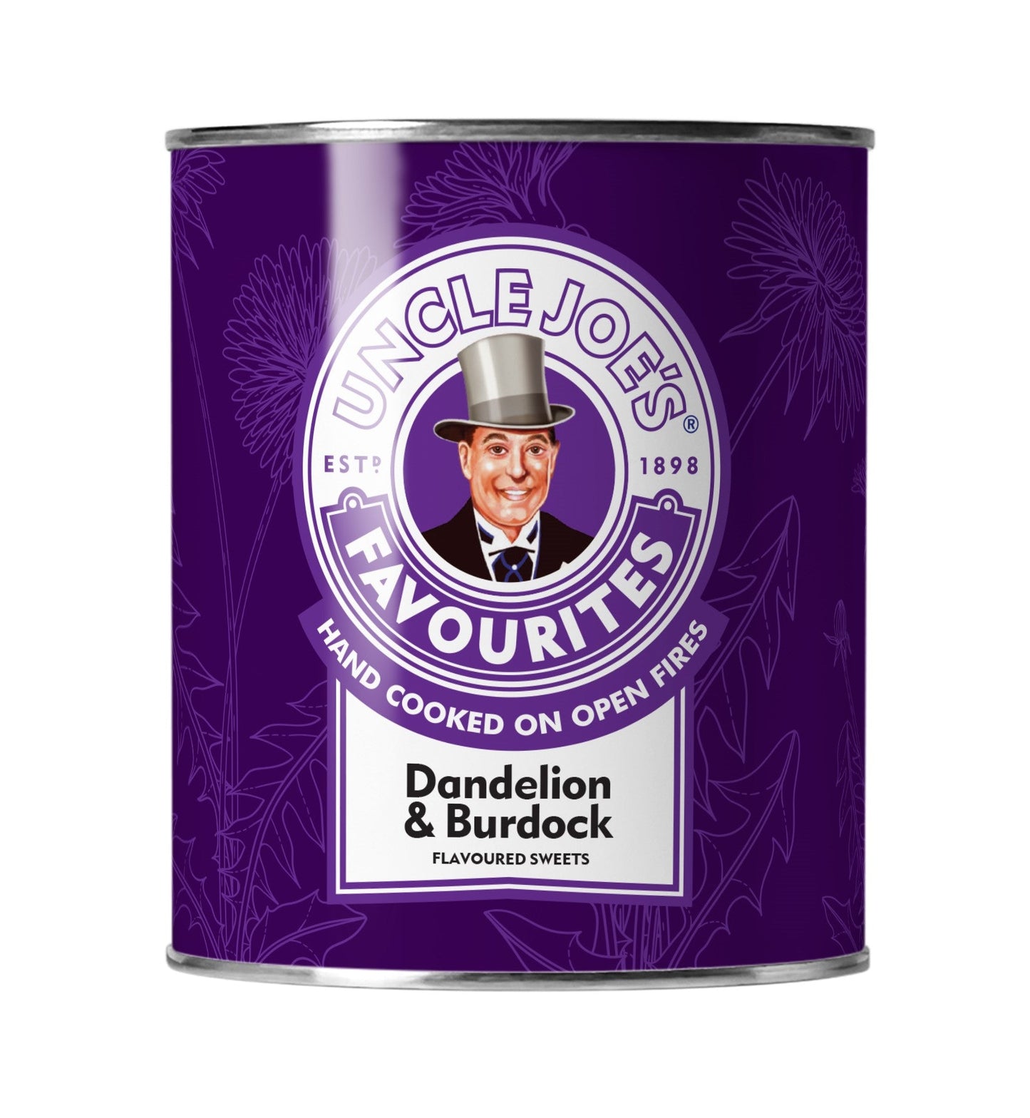 Uncle Joe's Dandelion & Burdock, Tin 4.23oz (120g)