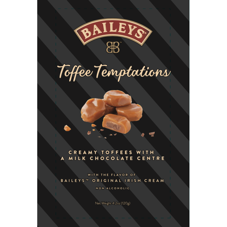 Wholesale Baileys Toffee Temptations, Bag 4.2oz (120g)- Bulk