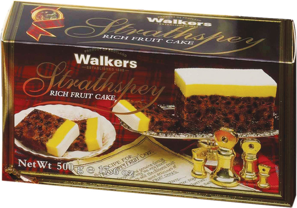 Wholesale Walkers Shortbread Strathspey Cake 17.6oz (500g)- Bulk