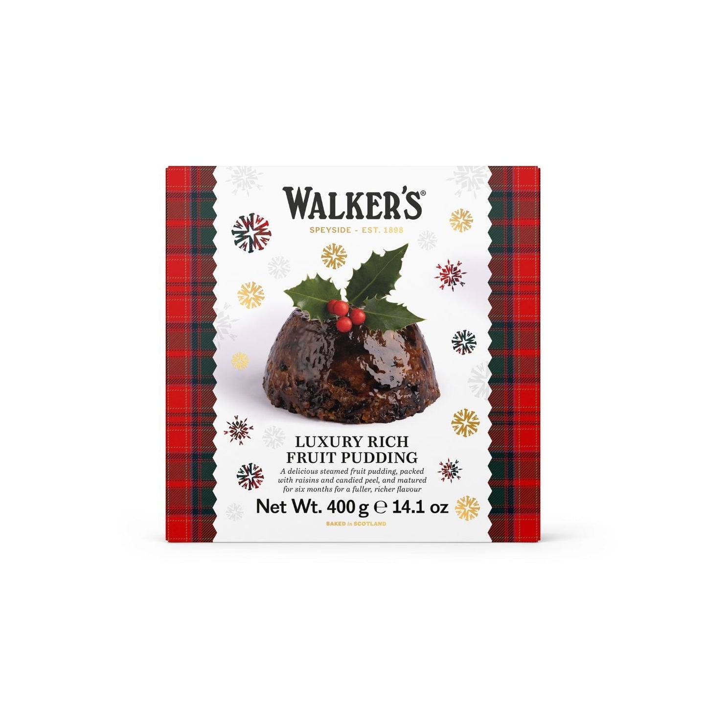 Wholesale Walkers Shortbread Luxury Rich Pudding 14.1oz (400g)- Bulk