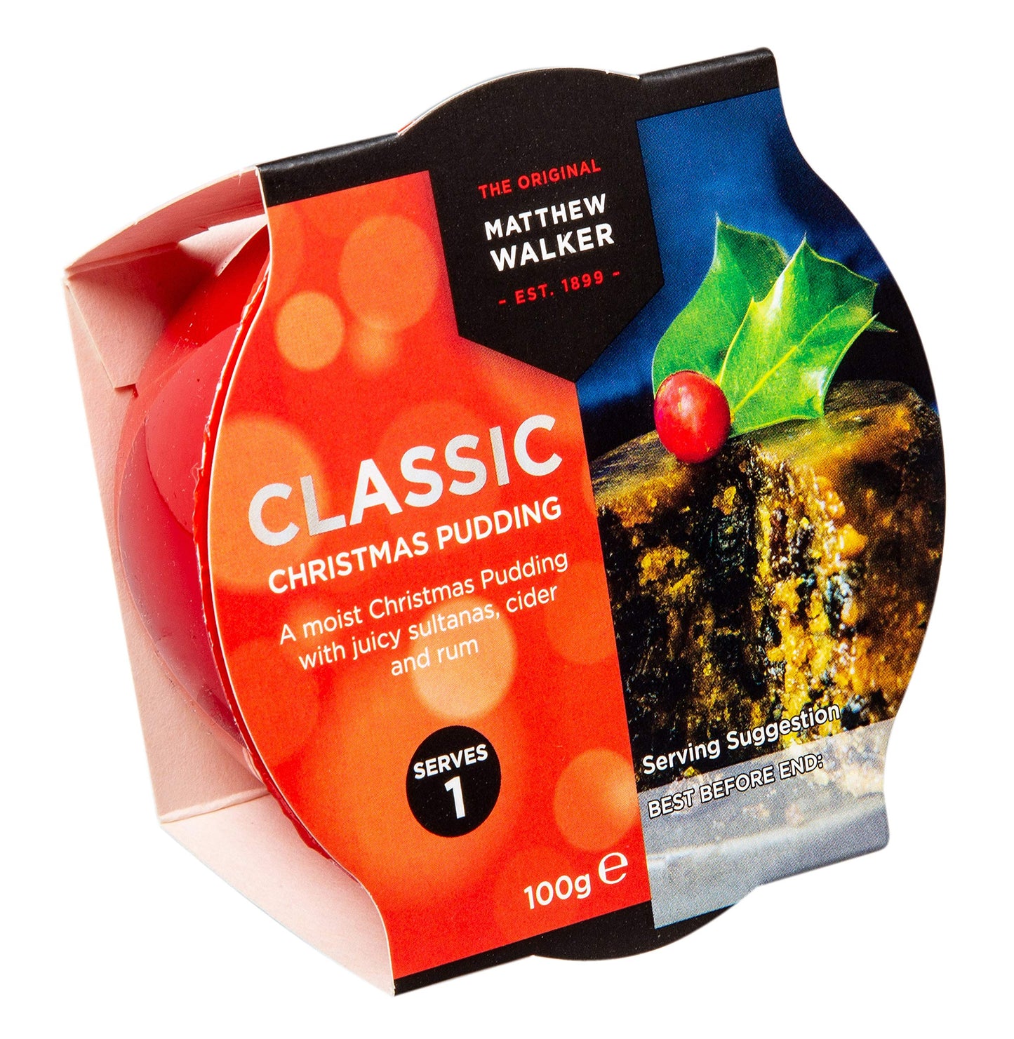 Matthew Walker Classic Christmas Pudding 3.53oz (100g)