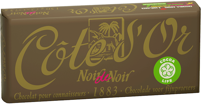 Cote D'Or Dark Chocolate Connoisseur Bar with 54 Percent Cocoa 5.26 OZ