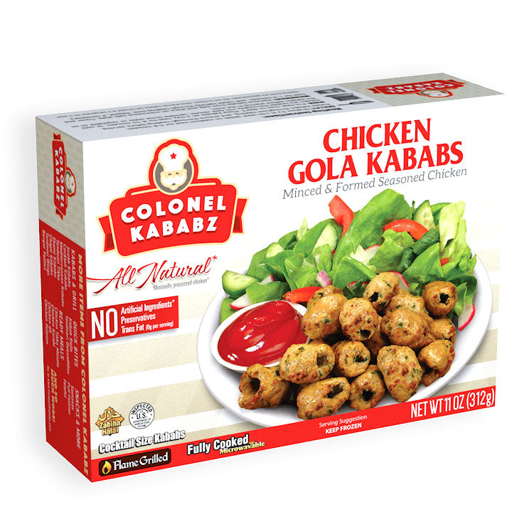 Colonel Kababz Chicken Gola Kabab 312g