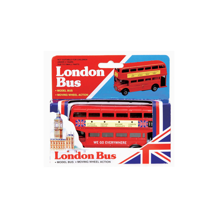 Die-Cast London Double Decker Bus