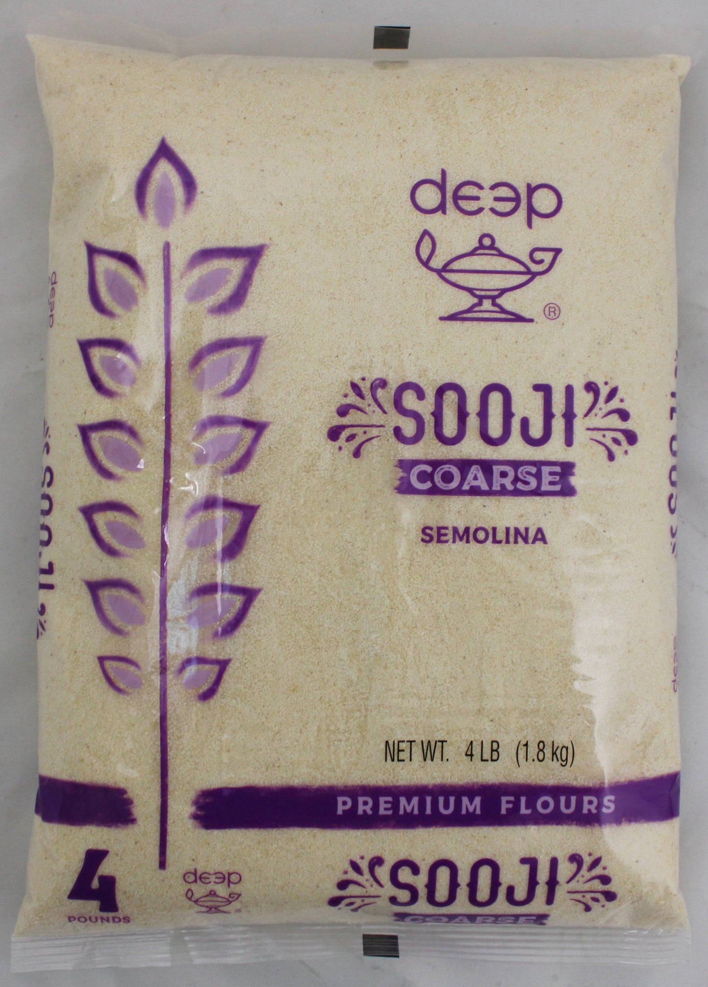 Wholesale Deep Sooji Flour Coarse 4 lb- Bulk