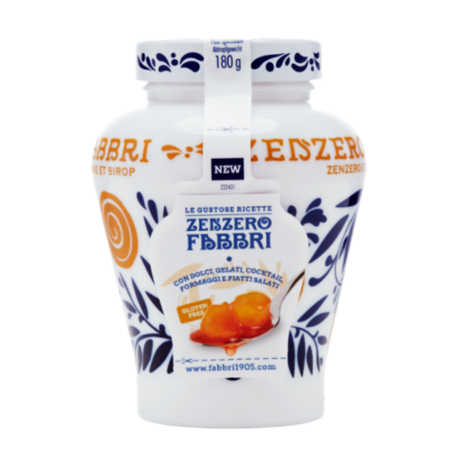 Wholesale Fabbri Ginger in Syrup 21 oz- Bulk