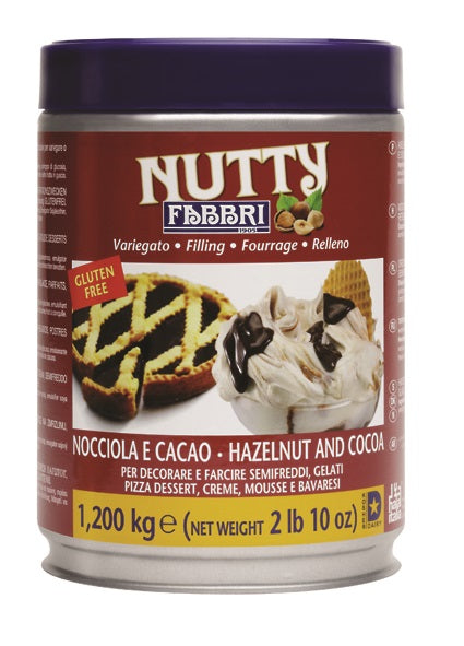 Wholesale Fabbri Creamy Hazelnut Paste 1 kg- Bulk