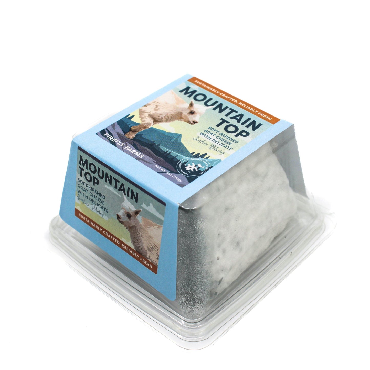 Wholesale FireFly Farms Mountain Top Soft Ripened Goat 6 oz- Bulk