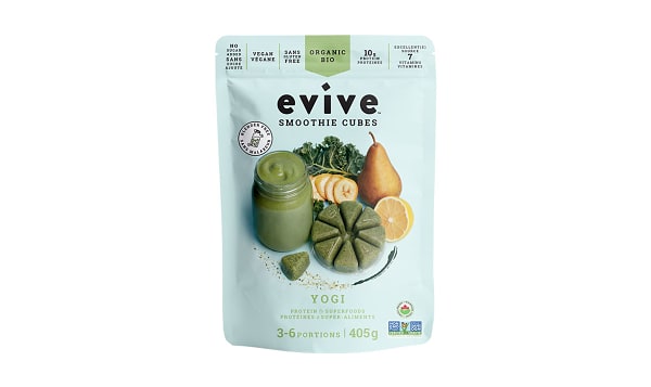 Evive Organic Yogi Plant Based Smoothie Cube 10.58 oz