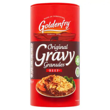 Wholesale Goldenfry Original Gravy Granules for Beef, 10.58oz (300g)- Bulk