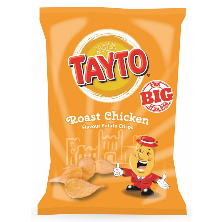 Wholesale Tayto Roast Chicken Crisps 1.15oz (32.5g- Bulk