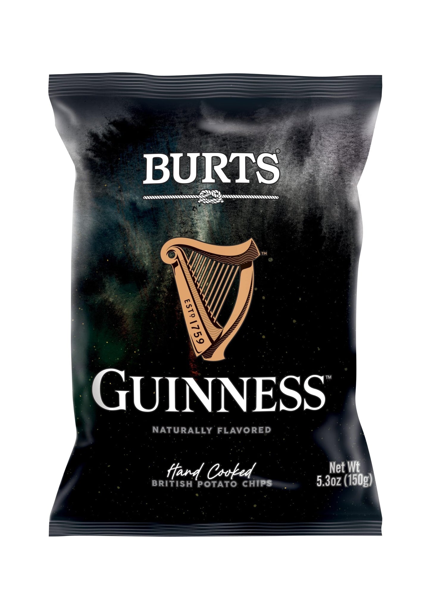 Burts Guinness Original Potato Chips Large 5.30oz (150g)