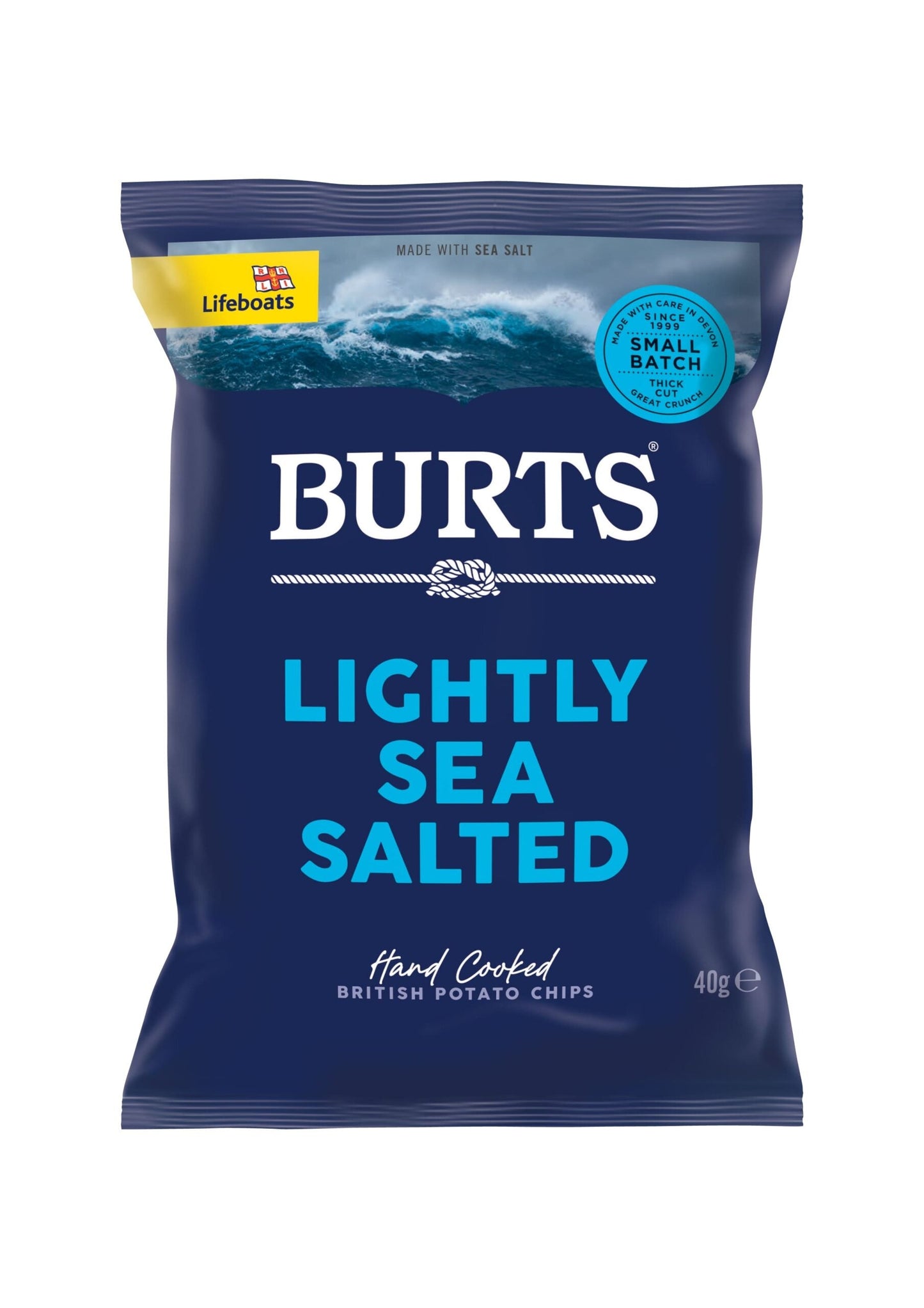 Burts Sea Salt Potato Chips Small 1.4oz (40g)