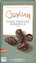 Wholesale Guylian Sea Shells 125 grams - 10-piece Dark Praliné 4.4 OZ- Bulk