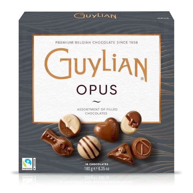 Wholesale Guylian Opus Pralines 16-piece Assortment Luxury Chocolate Selection 6.35 OZ- Bulk