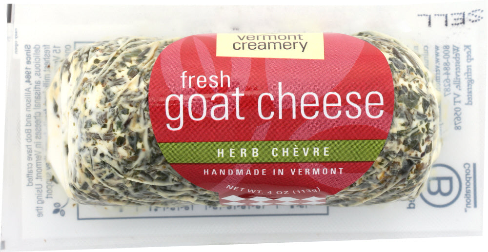 Vermont Creamery® Herb Goat Cheese Log 4 Oz