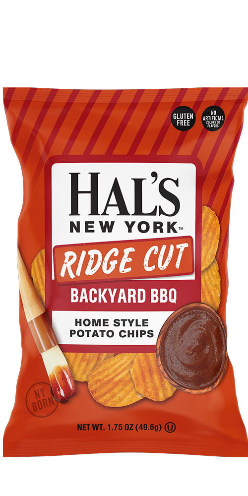 Wholesale Hals Ny Chips Ridge 24/Small Backyard Bbq- Bulk