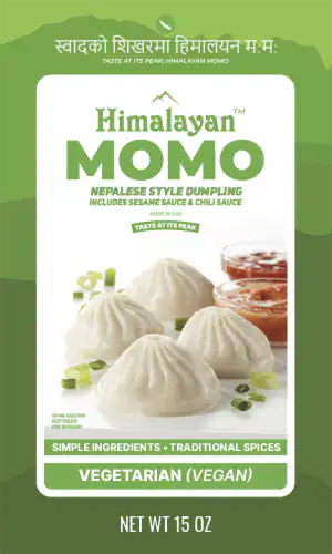 Wholesale Himalayan Momo Veg Momo 15oz- Bulk