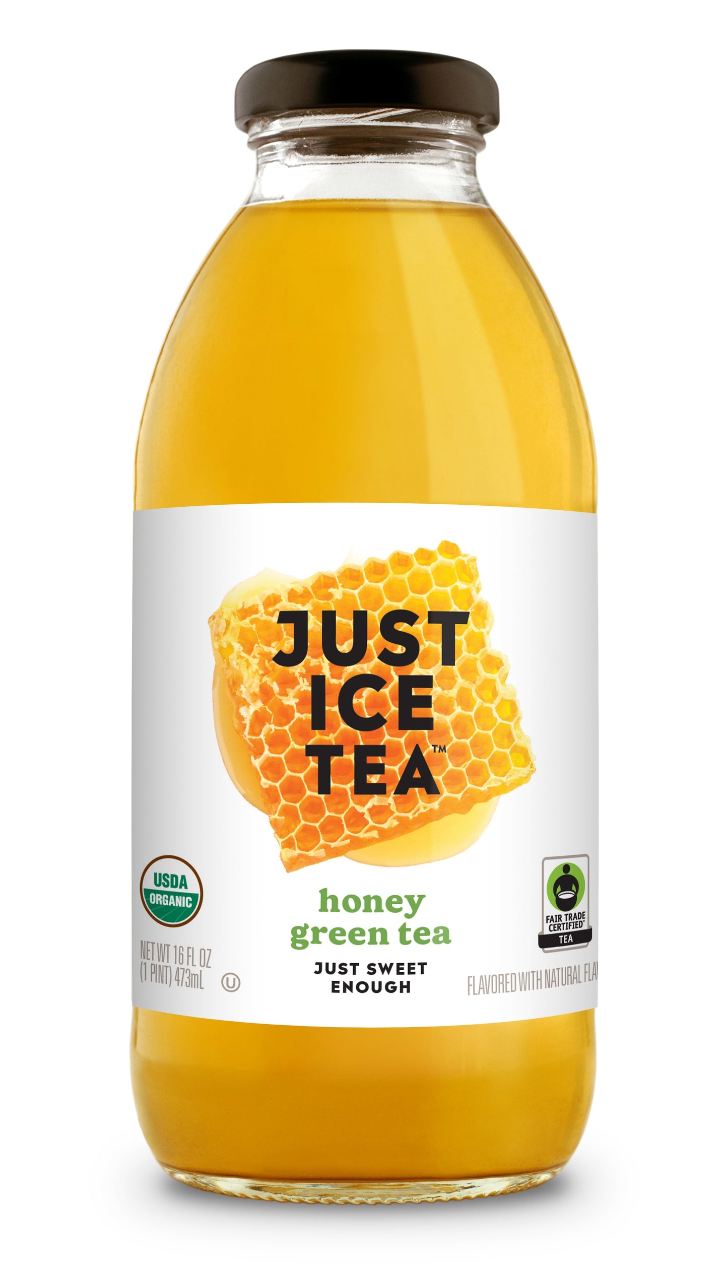 Wholesale Just Ice Tea 12/16Oz Honey Green Tea- Bulk