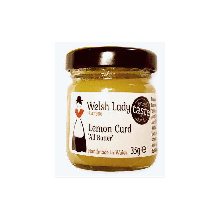Welsh Lady Lemon Curd, Mini Jar 1.23oz (35g)