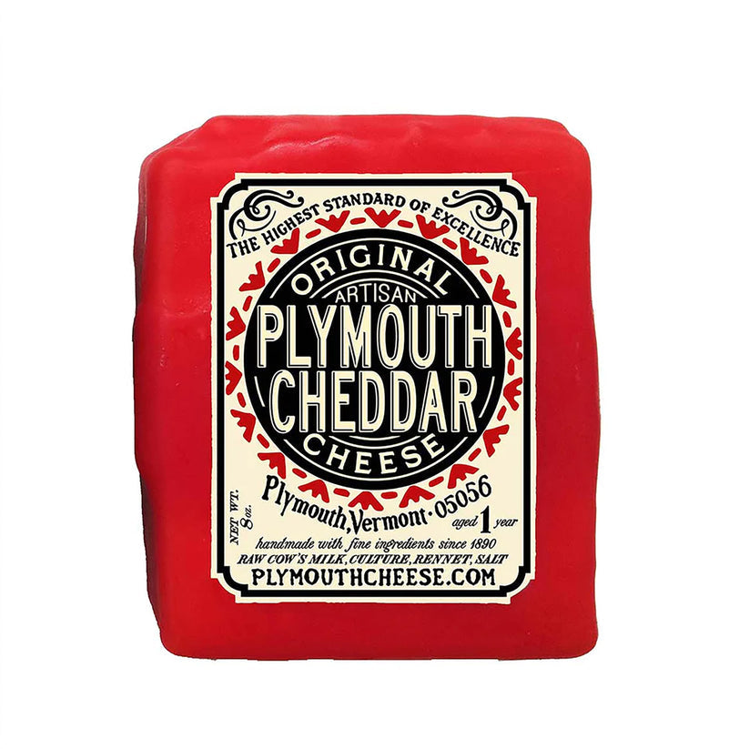 Plymouth Artisan Original Cheddar cheese 8oz 12ct