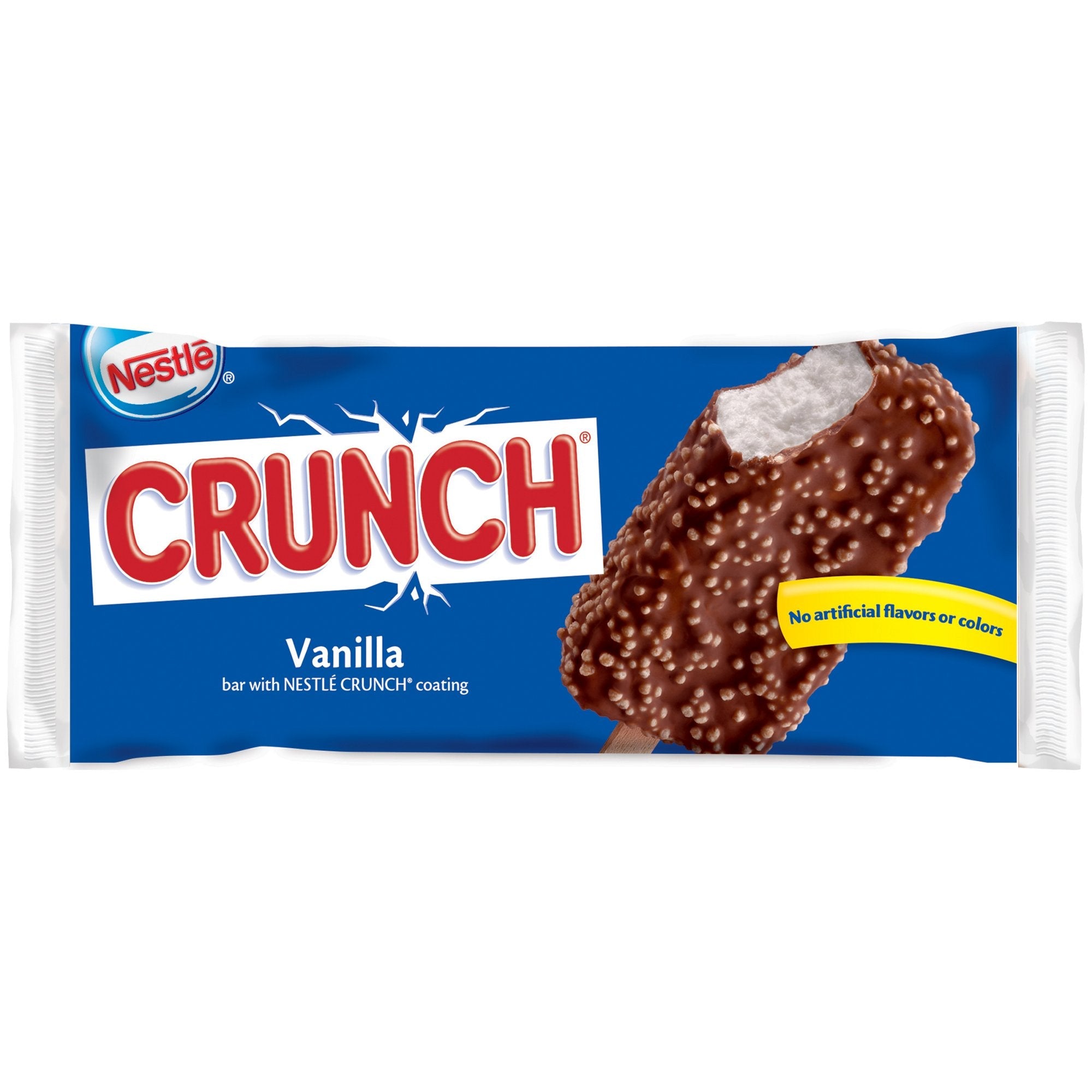 Wholesale Nestle Crunch Chocolate Coated Vanilla Ice Cream 3 Oz Bar Bulk